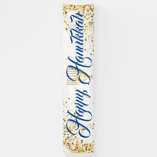 Banderoles Hanoukka à l'extérieur (Vertical)