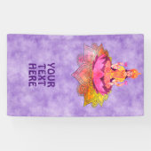 Banderoles Happy Diwali - Deepalavi Lakshmi Goddess 4 (Horizontal)