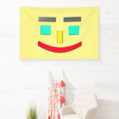Banderoles "Happy Face" Joli Design. Commandez dès maintenant (Insitu)