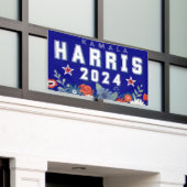 Banderoles Harris 2024 Floral Election (Bâtiment extérieur)