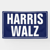 Banderoles Harris-Walz (Horizontal)