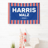 Banderoles Harris - Walz 2024 (Insitu)