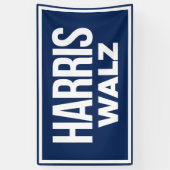 Banderoles Harris Walz 2024 (Vertical)