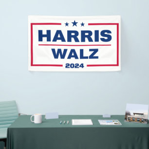 Banderoles Harris Walz 2024 Kamala Harris Tim Walz Election