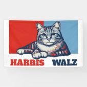 Banderoles Harris Walz 2024 Manifestement Yard (Horizontal)