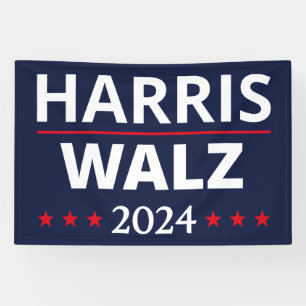 Banderoles Harris Walz Election 2024 III