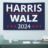 Banderoles Harris Walz Election 2024 III (Salon professionnel)