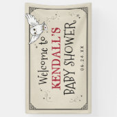 Banderoles Harry Potter | Baby shower Hedwig (Vertical)