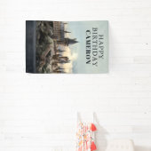 Banderoles Harry Potter | Château de Poudlard de jour (Insitu)