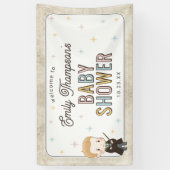 Banderoles Harry Potter Chibi Draco Malfoy Wizard Baby Shower (Vertical)