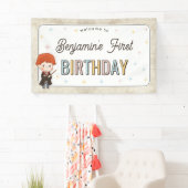Banderoles Harry Potter Chibi Ron Weasley Magicien Anniversai (En situation)