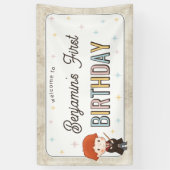 Banderoles Harry Potter Chibi Ron Weasley Magicien Anniversai (Vertical)