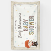 Banderoles Harry Potter Chibi Ron Weasley Wizard Baby Shower (Vertical)