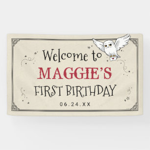 Banderoles Harry Potter Livraison spéciale d'anniversaire d