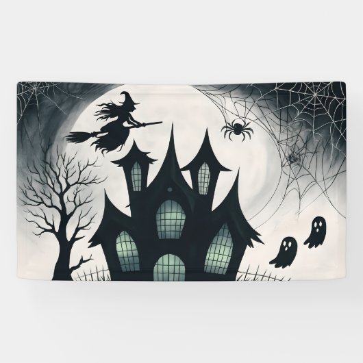 Banderoles Haunted House Halloween (Horizontal)