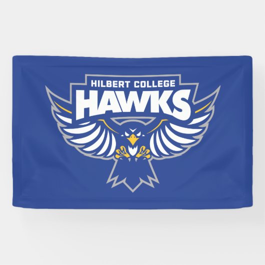 Banderoles Hawks du Collège Hillbert (Horizontal)