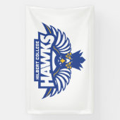 Banderoles Hawks du Hilbert College (Verticale)