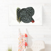 Banderoles Hen Cochin Bouché (En situation)