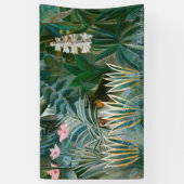 Banderoles Henri Rousseau - La jungle équatoriale (Vertical)