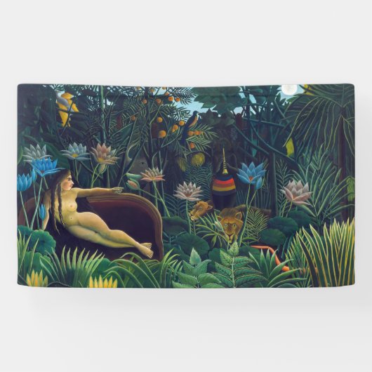 Banderoles Henri Rousseau - Le Rêve / Le Reve (Horizontal)