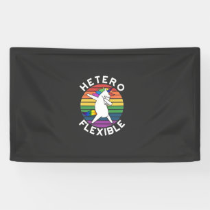 Banderoles Hetero Flexible LGBT Lesbian bisexuel Trans