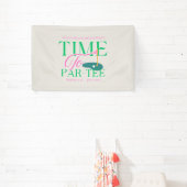 Banderoles Heure de Pari-Tee - Bachelorette à thème de golf a (Insitu)