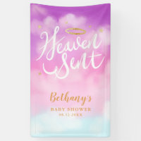 Heure envoyé Gold Halo Baby shower rose