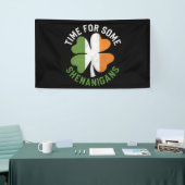 Banderoles Heure pour certains Shenanigans Clover St Patrick' (Salon professionnel)
