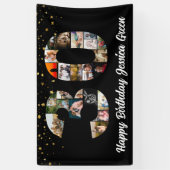 Banderoles heureux 30e anniversaire Photo Collage anniversair (Vertical)