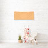 Banderoles Hex Color #FABA77 (En situation)