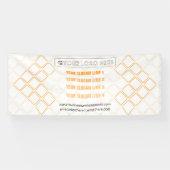 Banderoles Hexagonal Triangle Business Exhibition Contexte (Horizontal)