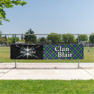 Banderoles Highland Festival Clan Blair Tent