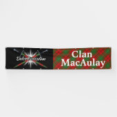 Banderoles Highland Festival Clan MacAulay 2 Tent Banner (Horizontal)