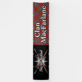 Banderoles Highland Festival Clan MacFarlane Tente (Vertical)
