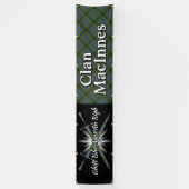 Banderoles Highland Festival Clan MacInnes Tent (Vertical)