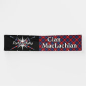 Banderoles Highland Festival Clan MacLachlan Tent (Horizontal)
