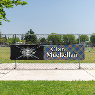 Banderoles Highland Festival Clan MacLellan Tent