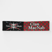 Banderoles Highland Festival Clan MacNab Tent (Horizontal)