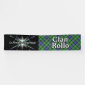 Banderoles Highland Festival Clan Rollo Tent (Horizontal)