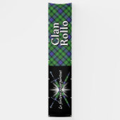 Banderoles Highland Festival Clan Rollo Tent (Vertical)