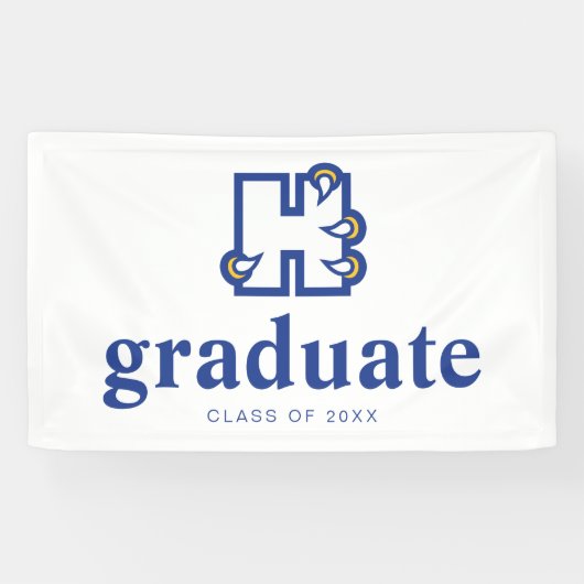 Banderoles Hilbert College H (Horizontal)