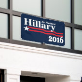 Banderoles Hillary pour le président 2016 (Bâtiment extérieur)