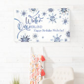 Banderoles Hiver Onederland 1er anniversaire (En situation)