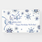 Banderoles Hiver Onederland 1er anniversaire (Horizontal)