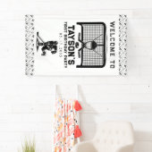 Banderoles Hockey première année bas 1er anniversaire (En situation)