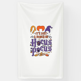 Banderoles Hocus Pocus Halloween Sorcières Chaudron Balai Cha