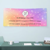 Banderoles Holographique Opal Éclairage (Salon professionnel)