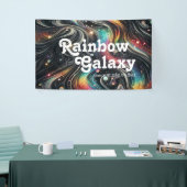 Banderoles Holographique Parties scintillant arc-en-ciel les  (Salon professionnel)