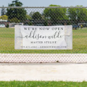 Banderoles Holographique Parties scintillant violet Luxe Glam (En situation)