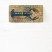 Banderoles Homard Coquillages Fruits de mer Maine Classique O (Insitu)